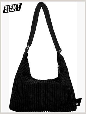 Women Corduroy Hobo Bag Crossbody Shoulder Tote Purse Handbag